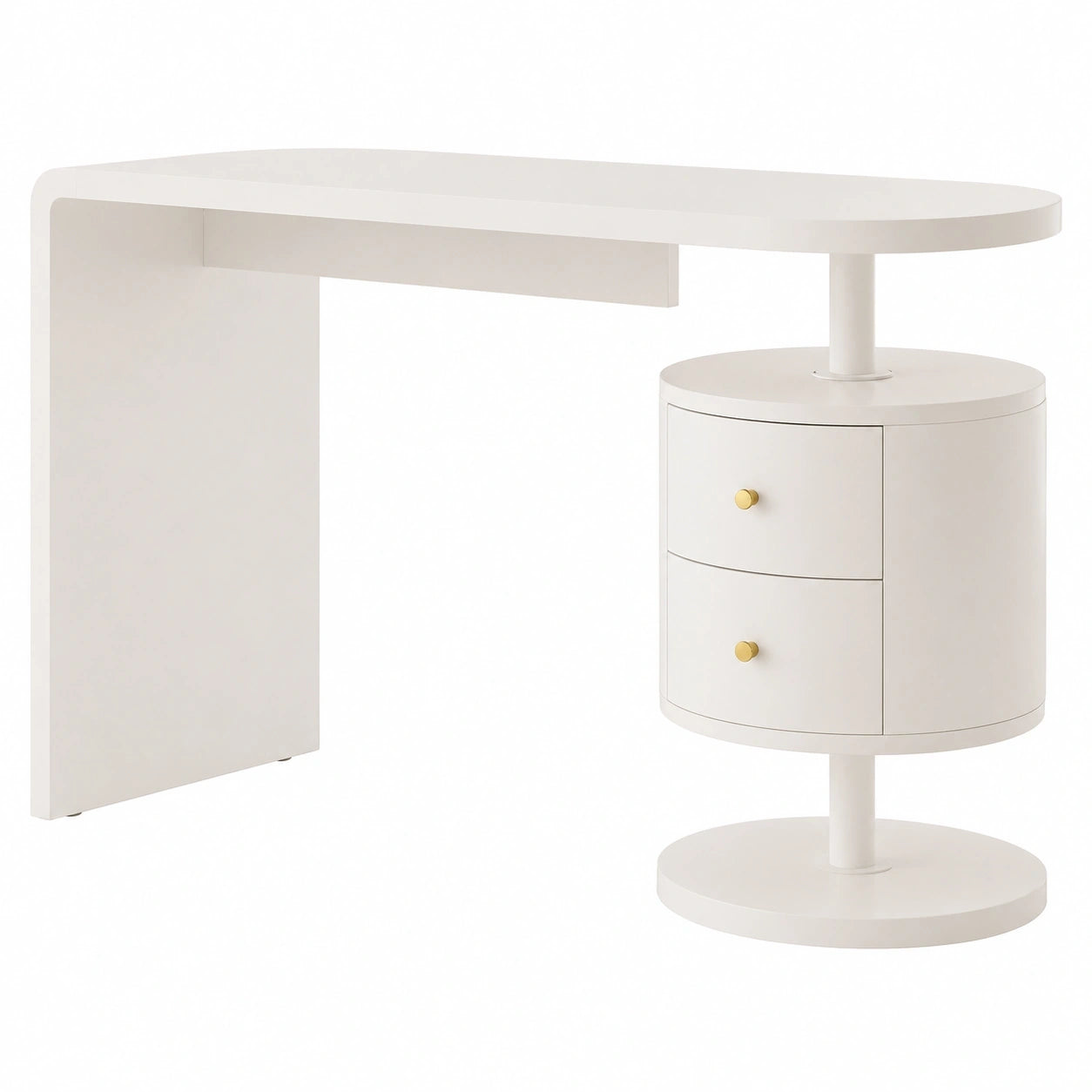bureau-blanc-haute-brillance-avec-2-tiroirs-120x50cm-ezxlds2961bj