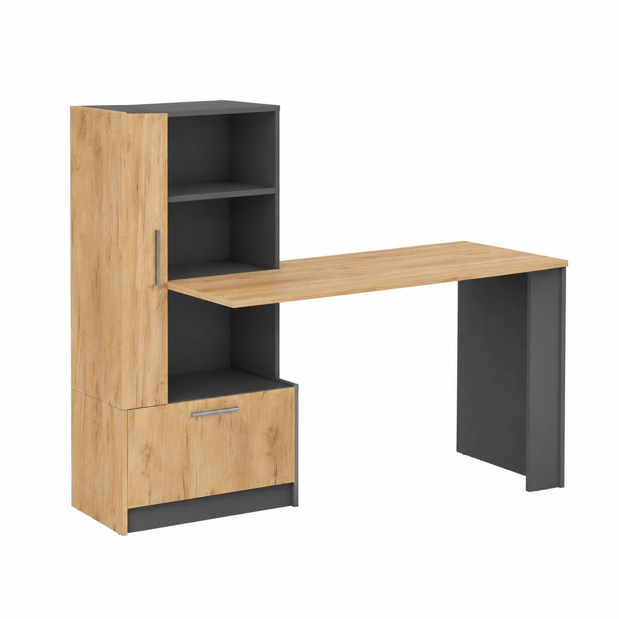 meuble-de-rangement-2-portes-anthracitechene-dore-150x120-cm-kawlmb3073kk