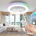 activeallbrite ventilateur de plafond 3000K-6500K, puissance 40 W, avec télécommande, réglage adaptable